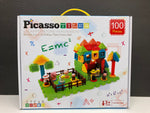 Picasso Tiles Bristle Lock Building Tiles Farm Set