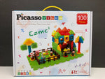 Picasso Tiles Bristle Lock Building Tiles Farm Set