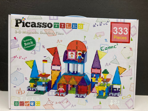 Picasso Tiles 3D Magnetic Building Tiles 333pc