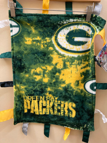Baby Jack Blankets - 18” Packers with Yellow