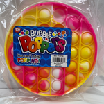 Toy Network Bubble Poppers - 5” Tie Dye with headers