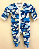Apple Park Organic Cotton Footie 0-3m
