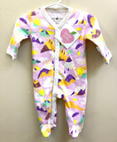 Apple Park Organic Cotton Footie 0-3m
