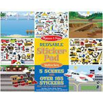 Melissa & Doug - Reusable Sticker Pad: Vehicles