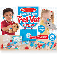 Melissa & Doug - Examine & Treat Pet Vet Play Set