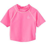 iPlay - Rashguard Short Shelve Shirt Hot Pink