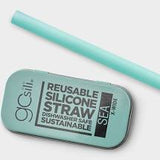 Go sili Extra Wide Silicone Straw Tin