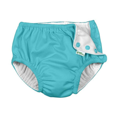 Iplay - Snap Reusable Swim Diaper - Aqua