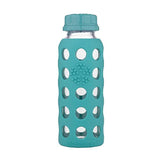 Lifefactory - Glass Baby Bottle 9oz with Flat Cap