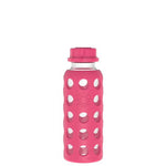 Lifefactory - Glass Baby Bottle 9oz with Flat Cap