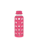 Lifefactory - Glass Baby Bottle 9oz with Flat Cap