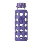 Lifefactory - Glass Baby Bottle 9oz with Flat Cap