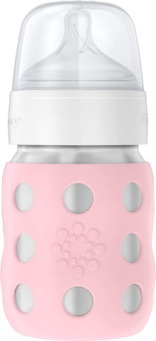 Lifefactory - Stainless Steel 8oz Wide Neck Bottle