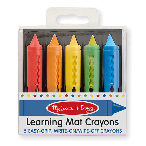 Melissa & Doug- Learning  Mat Crayons