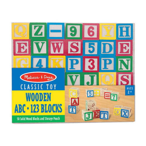 Melissa & Doug - Abc 123 Blocks