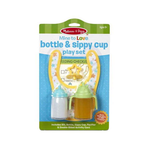 Melissa & Doug - Mine to Love Bottle & Sippy Cup Play Set