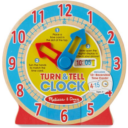 Melissa & Doug - Turn & Tell Clock