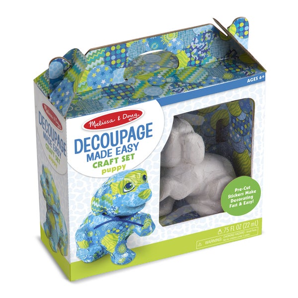Melissa and doug decoupage owl shop