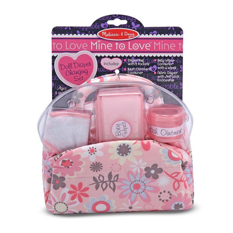 Melissa & Doug - Mine to Love Diaper Bag Set