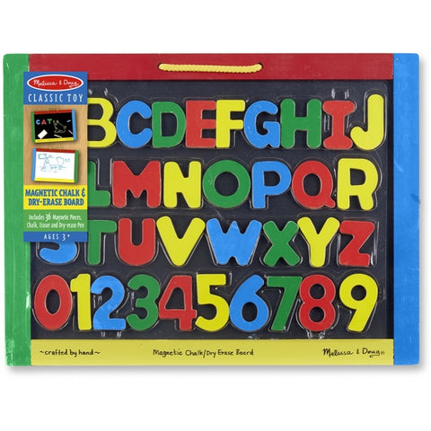 Melissa & Doug - Magnetic Chalk & Dry Erase Board