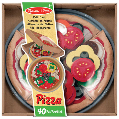 Melissa & Doug - Felt Food Pizza Set