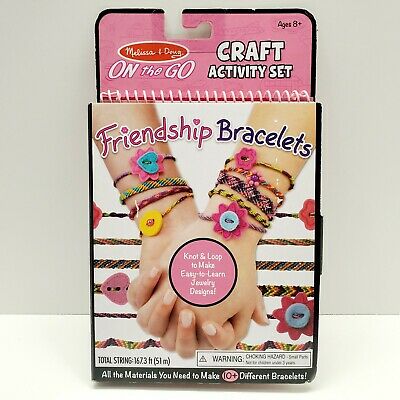 Melissa & Doug - On the Go Craft Activity Set: Friendship Bracelets