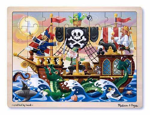 Melissa & Doug - Pirate Adventure Jigsaw Puzzle