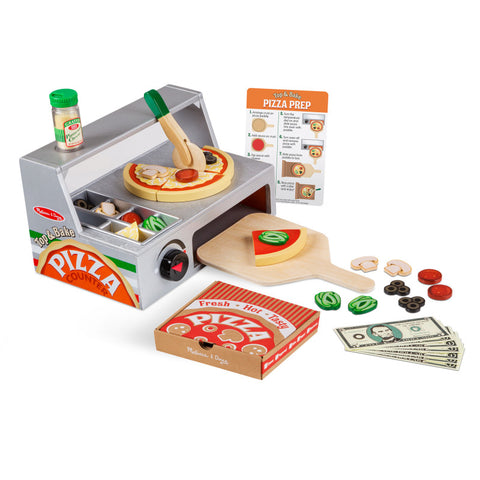 Melissa & Doug - Top & Bake Pizza Counter