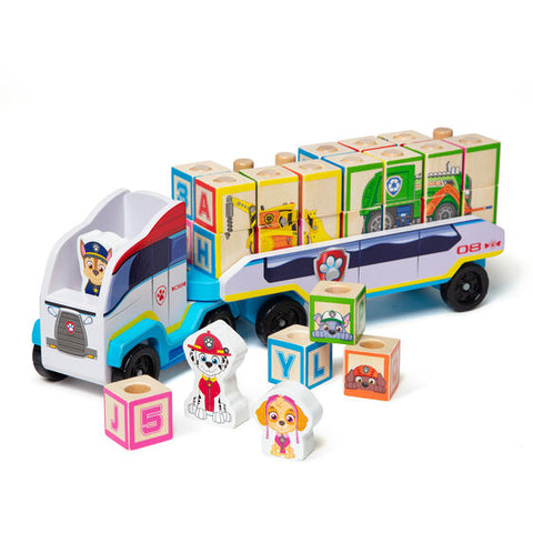 Melissa & Doug - PAW Patrol - ABC Block Truck