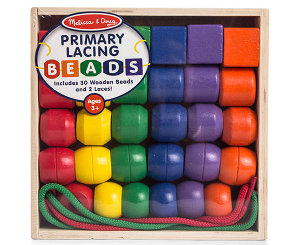 Melissa Doug Primary Lacing Beads – RG Natural Babies and Toys