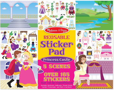 Melissa & Doug - Reusable Sticker Pad: Princess Castle