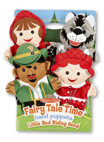 Melissa & Doug - Fairy Tale Time Hand Puppets - Little Red Riding Hood