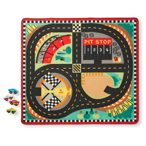 Melissa & Doug - Race Track Rug