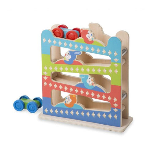 Melissa & Doug - First Play Roll & Ring Ramp Tower