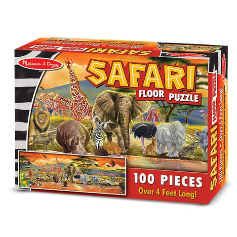 Melissa & Doug - 100 Piece Safari Floor Puzzle