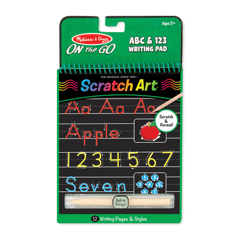 Jack's Rainbow Scratch Spiral Art Set