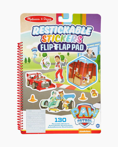 Melissa & Doug - PAW Patrol Restickable Stickers Flip Flap Pad