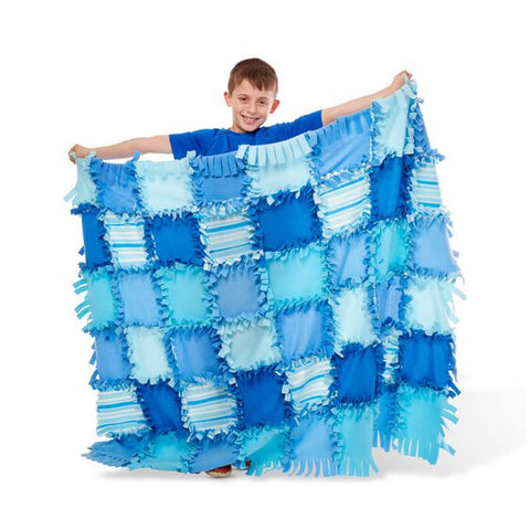 Melissa and Doug- Striped Fleece Quilt