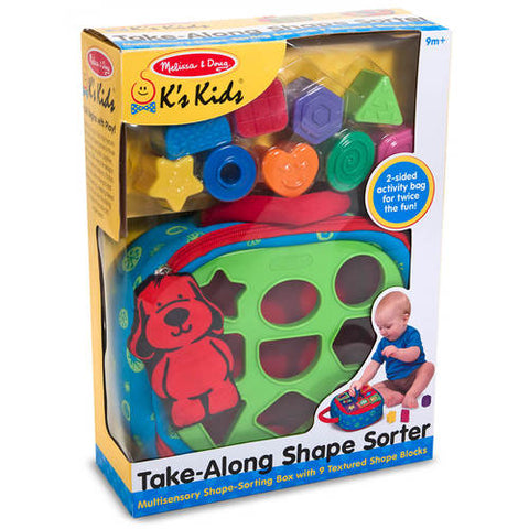 Melissa & Doug - Take Along Shape Sorter