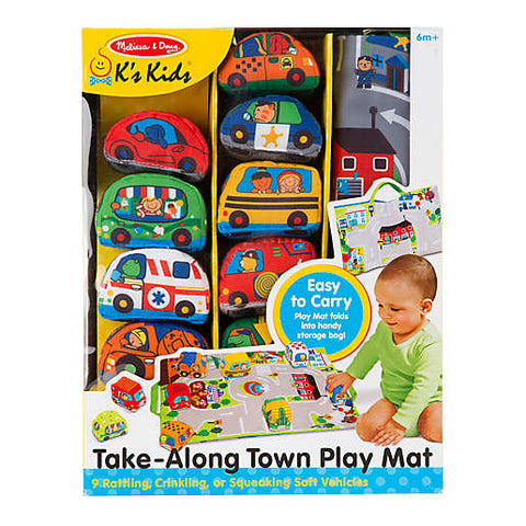 Melissa & Doug - Take Along Town Play Mat