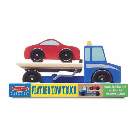 Melissa & Doug - Flatbed Tow Truck