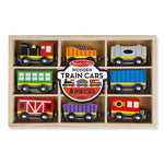 Melissa & Doug - Wooden Train Cars
