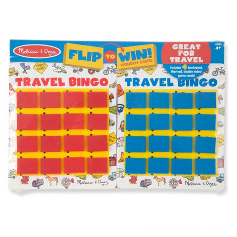 Melissa & Doug - Flip to Win Travel Bingo