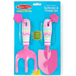 Melissa & Doug Cultivator & Trowel Set- Pretty Petals