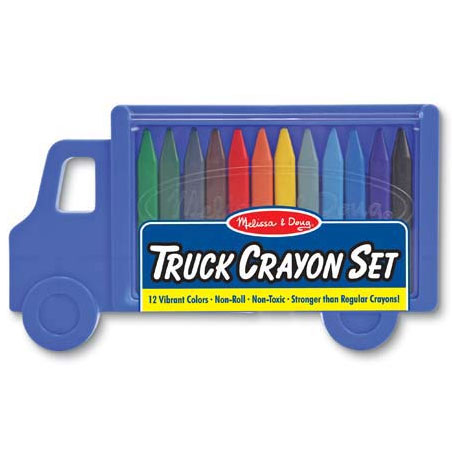 Melissa & Doug - Truck Crayon Set – RG Natural Babies and Toys