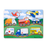 Melissa & Doug - Wooden Peg Puzzle