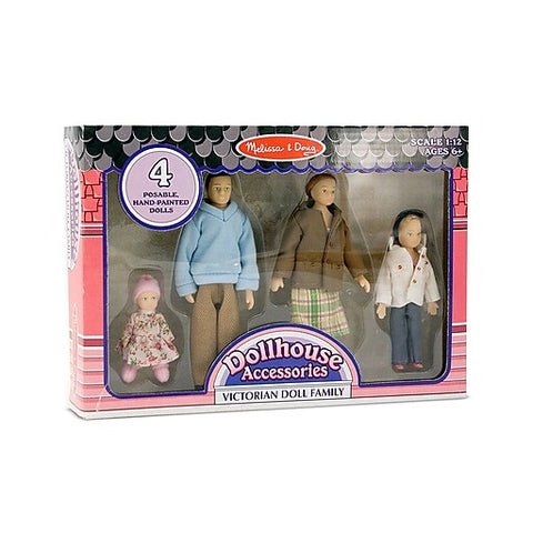 Melissa & Doug - Dollhouse Accessories - Victorian Doll Family