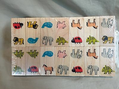 Maple Landmark - Wooden Dominoes