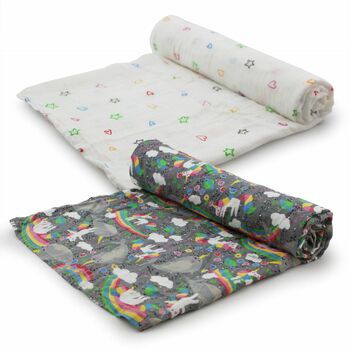 KangaCare Serene Muslin Swaddles