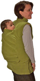 Peekaru Original Fleece Baby Carrier Cover Size Sm/Olive Green